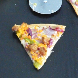 Vegetarian Tarte Flambe