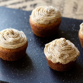 Espresso Cardamom Cupcakes