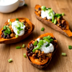 Stuffed Sweet Potatoes