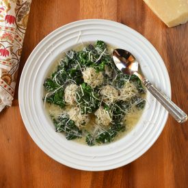 Italian Wedding Soup With Meatballs