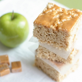 Caramel Apple Rice Krispies Treats