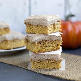 Pumpkin Snickerdoodle Blondies