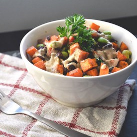 Black Bean & Sweet Potato Hash