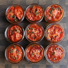 Slow Roasted Tomatoes with Thyme