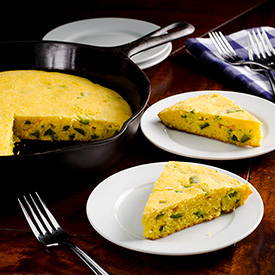 Skillet Jalapeño Cornbread