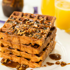 Praline Waffles