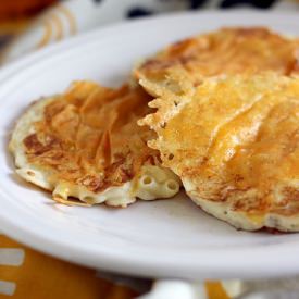 Mac and Cheese Pancakes