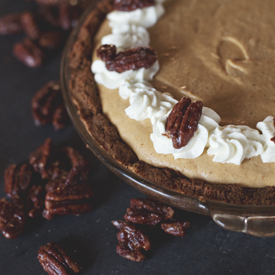 Gluten-Free Pumpkin Cream Pie