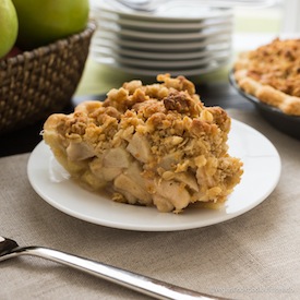 Apple Crumb Pie