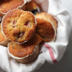 Do-Ahead Mixed Berry Muffins