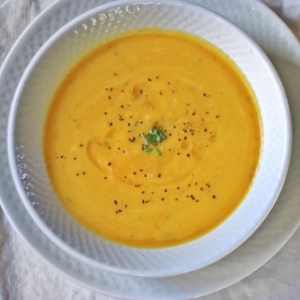 Vegan Roasted Butternut Squash Soup