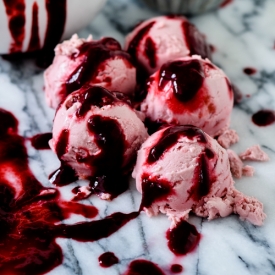 Very Red Berry Ice Cream