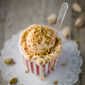 Guava and Pistachios Ice Cream