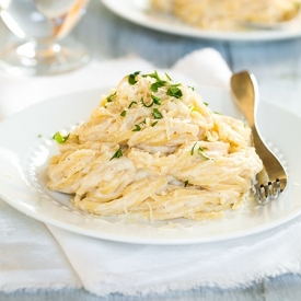 Roasted Cauliflower Alfredo