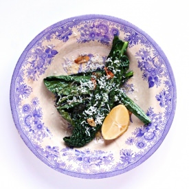 Black Cabbage with Lemon & Parmesan