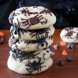 Spider Infested Halloween Cookies