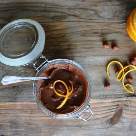 Healthy Nutella with Orange Zest