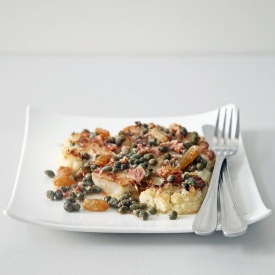 Cauliflower Steak with Pancetta