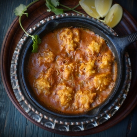 Squash Dumplings in Curry