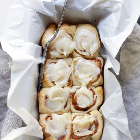 Pumpkin Pie Cinnamon Rolls