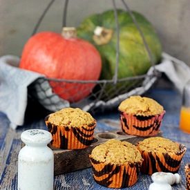 Vegan pumpkin muffins