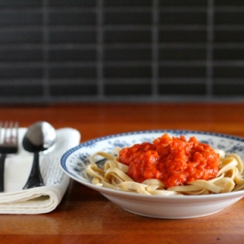 Tomato Sauce with Butter and Onion