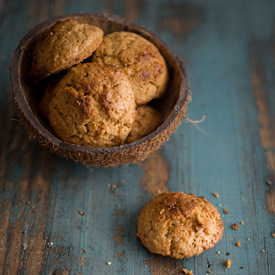 Rustic Coconut Cookies