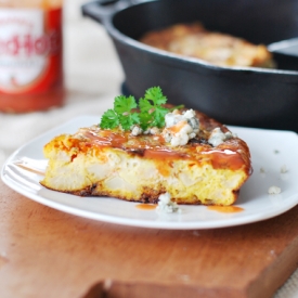 Buffalo Cauliflower Fritatta