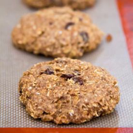 Almond Butter Oatmeal Cookies