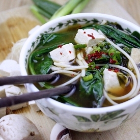 Korean-Style Miso Noodle Soup