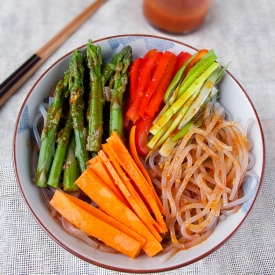 Spicy Chilled Korean Noodles