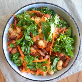 Quinoa + Kale Salad