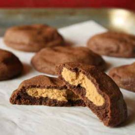 Chocolate Cookies with Biscoff