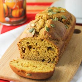 Olive Oil Pumpkin Bread