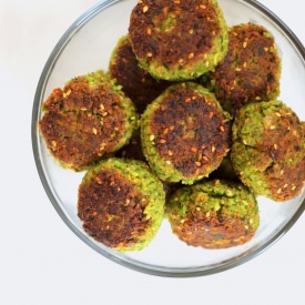 Edamame Falafel