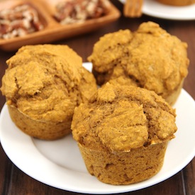 Spiced Pumpkin Muffins