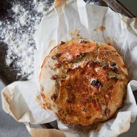 Apricot Walnut Gorgonzola Bread