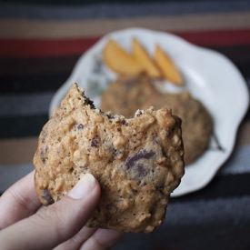 Chili Chocolate Oatmeal Cookies