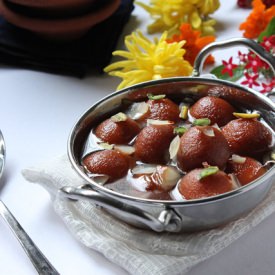 Paneer Gulab Jamun