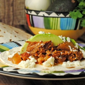 Pork Tinga Tacos