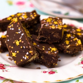 Chocolate Crunchie Tiffin