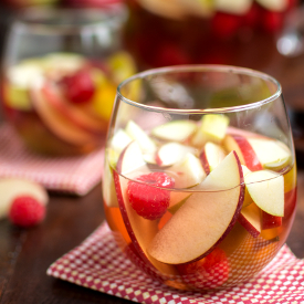 Autumn Sangria with Hard Cider