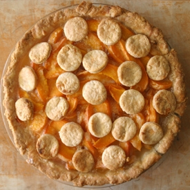 Polka Dot Apricot Pie