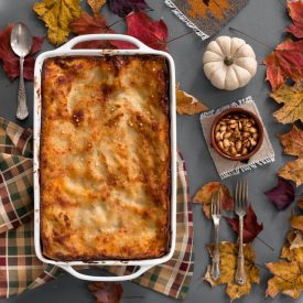 Pumpkin Lasagna Bolognese