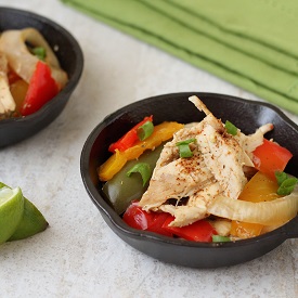 Slow Cooker Chicken Fajitas