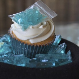 Blue (Raspberry) Meth Cupcakes