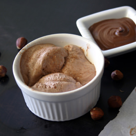 No-Churn Nutella Ice Cream