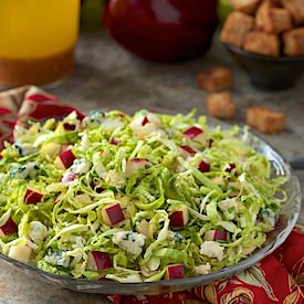 Shaved Brussels Sprout Salad