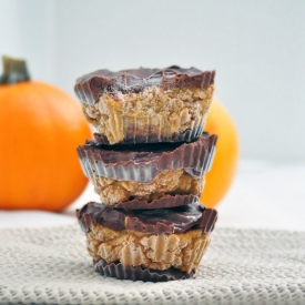 Pumpkin Chocolate Cups