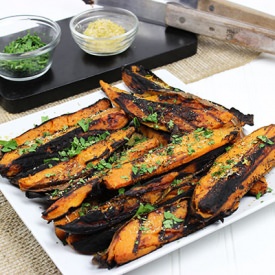 Cilantro Lime Grilled Sweet Potato